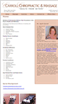 Mobile Screenshot of carrollchiropractic.com